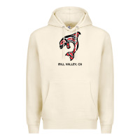 Tofu mill valley, california native american orca killer whale raglan baseb Premium Hoodie - linhVisuals