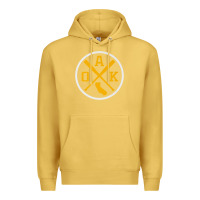 Antique Gold retro oakland baseball emblem vintage oak premium Premium Hoodie - linhVisuals