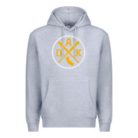 Heather Grey retro oakland baseball emblem vintage oak premium Premium Hoodie - linhVisuals