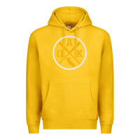 Lemon retro oakland baseball emblem vintage oak premium Premium Hoodie - linhVisuals