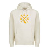 Oatmeal Heather retro oakland baseball emblem vintage oak premium Premium Hoodie - linhVisuals