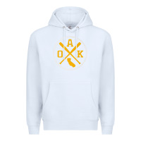 White retro oakland baseball emblem vintage oak premium Premium Hoodie - linhVisuals