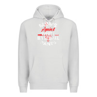 Dove Grey moms against white baseball pants sport lover mothers day Premium Hoodie - linhVisuals