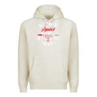 Oatmeal Heather moms against white baseball pants sport lover mothers day Premium Hoodie - linhVisuals