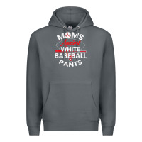 Rock moms against white baseball pants sport lover mothers day Premium Hoodie - linhVisuals