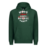 Sports Green moms against white baseball pants sport lover mothers day Premium Hoodie - linhVisuals