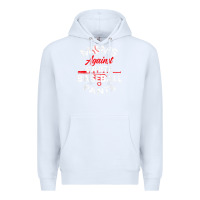 White moms against white baseball pants sport lover mothers day Premium Hoodie - linhVisuals