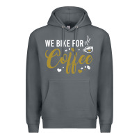 Rock we bike for coffee t shirt Premium Hoodie - linhVisuals
