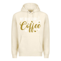 Tofu we bike for coffee t shirt Premium Hoodie - linhVisuals