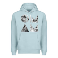 Blue Mist of monsters and men Premium Hoodie - linhVisuals