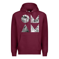 Burgundy of monsters and men Premium Hoodie - linhVisuals