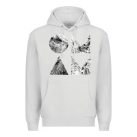 Dove Grey of monsters and men Premium Hoodie - linhVisuals