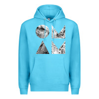 Ocean Blue of monsters and men Premium Hoodie - linhVisuals