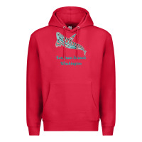 Cardinal san juan islands upward orca killer whale native american raglan baseb Premium Hoodie - linhVisuals