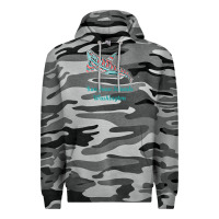 Slate Camo san juan islands upward orca killer whale native american raglan baseb Premium Hoodie - linhVisuals