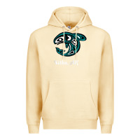 Pina Colada sitka alaska native american tribal orca killer whale raglan baseball Premium Hoodie - linhVisuals