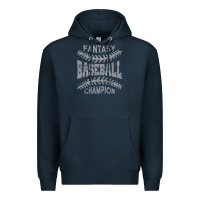 Navy fantasy baseball champion distressed Premium Hoodie - linhVisuals
