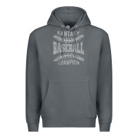 Rock fantasy baseball champion distressed Premium Hoodie - linhVisuals
