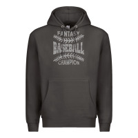 Smoke fantasy baseball champion distressed Premium Hoodie - linhVisuals