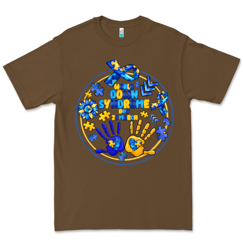 World Down Syndrome Day Premium Tee by CowhideDigitalArt | Teevron