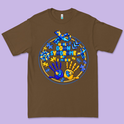 World Down Syndrome Day Premium Tee Designed By Cowhidedigitalart