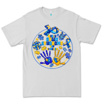 Dove Grey World Down Syndrome Day Premium Tee - CowhideDigitalArt
