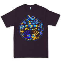 Plum World Down Syndrome Day Premium Tee - CowhideDigitalArt