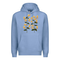 Colony Blue Funny Cat Camouflage Premium Hoodie - linhVisuals