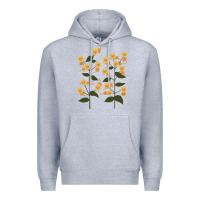 Heather Grey Funny Cat Camouflage Premium Hoodie - linhVisuals