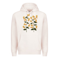 Pale Pink Funny Cat Camouflage Premium Hoodie - linhVisuals
