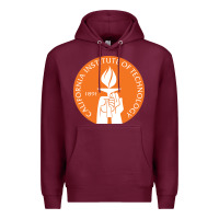 Burgundy california institute of technology Premium Hoodie - linhVisuals