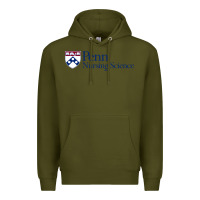Army Green penn nursing science Premium Hoodie - linhVisuals