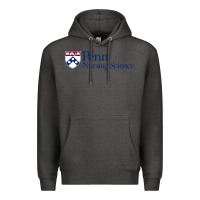 Charcoal Heather penn nursing science Premium Hoodie - linhVisuals