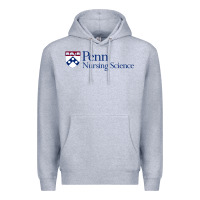 Heather Grey penn nursing science Premium Hoodie - linhVisuals