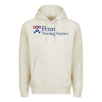 Oatmeal Heather penn nursing science Premium Hoodie - linhVisuals