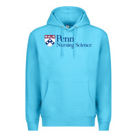Ocean Blue penn nursing science Premium Hoodie - linhVisuals