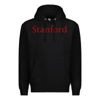 Black stanford athletics Premium Hoodie - linhVisuals