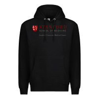 Black stanford school of medicine Premium Hoodie - linhVisuals
