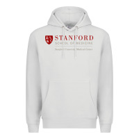 Dove Grey stanford school of medicine Premium Hoodie - linhVisuals