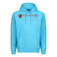 Ocean Blue stanford school of medicine Premium Hoodie - linhVisuals