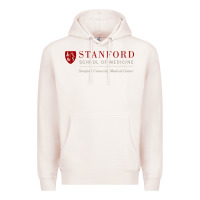 Pale Pink stanford school of medicine Premium Hoodie - linhVisuals