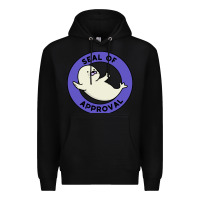 Black seal of approval baby art Premium Hoodie - linhVisuals
