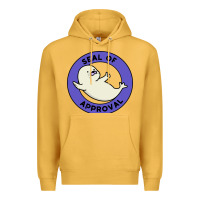 Mustard seal of approval baby art Premium Hoodie - linhVisuals