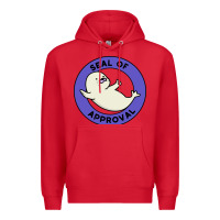 Red seal of approval baby art Premium Hoodie - linhVisuals