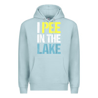 Blue Mist i pee in the lake funny summer vacation t shirt Premium Hoodie - linhVisuals