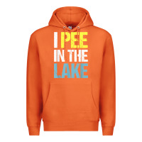 Carrot i pee in the lake funny summer vacation t shirt Premium Hoodie - linhVisuals