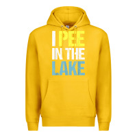 Lemon i pee in the lake funny summer vacation t shirt Premium Hoodie - linhVisuals
