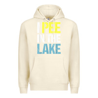 Sandshell i pee in the lake funny summer vacation t shirt Premium Hoodie - linhVisuals