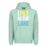 Seafoam i pee in the lake funny summer vacation t shirt Premium Hoodie - linhVisuals