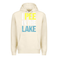 Tofu i pee in the lake funny summer vacation t shirt Premium Hoodie - linhVisuals